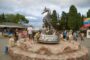 В Башкирии открыли памятник мифическому крылатому коню Акбузату: Культура: Моя страна: Lenta.ru